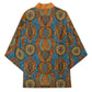 Tribal Earth African Ankara Pattern Kimono
