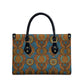 Tribal Earth African Ankara Pattern Leather Bag