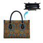 Tribal Earth African Ankara Pattern Leather Bag