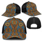 Tribal Earth African Ankara Pattern Mesh Trucker Cap