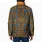 Tribal Earth African Ankara Pattern Padded Jacket