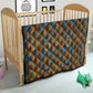 Tribal Earth African Ankara Pattern Quilt