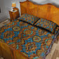 Tribal Earth African Ankara Pattern Quilt Bed Set