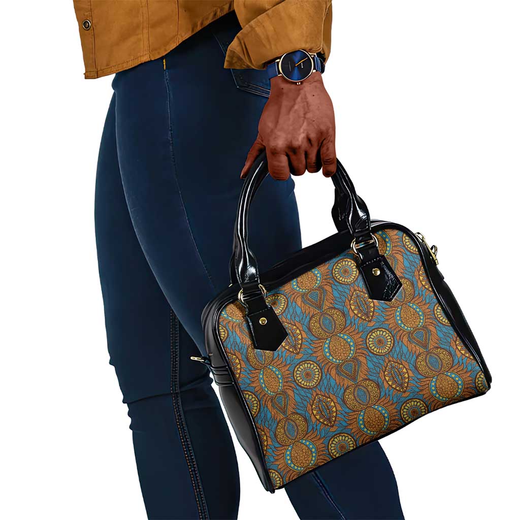 Tribal Earth African Ankara Pattern Shoulder Handbag