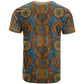 Tribal Earth African Ankara Pattern T shirt