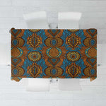 Tribal Earth African Ankara Pattern Tablecloth