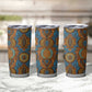Tribal Earth African Ankara Pattern Tumbler Cup