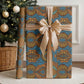 Tribal Earth African Ankara Pattern Wrapping Paper