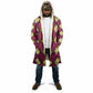 Ruby Gold African Ankara Pattern Cloak