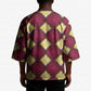 Ruby Gold African Ankara Pattern Kimono