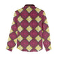 Ruby Gold African Ankara Pattern Women Casual Shirt