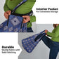 Indigo Diamond African Ankara Pattern Grocery Bag