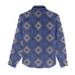 Indigo Diamond African Ankara Pattern Women Casual Shirt