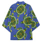 Emerald Turtle African Ankara Pattern Kimono