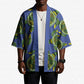 Emerald Turtle African Ankara Pattern Kimono