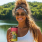 Personalized Ghana Republic Day 4 in 1 Can Cooler Tumbler Black Star Square - Grunge Style