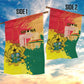Ghana Republic Day Garden Flag Black Star Square - Grunge Style