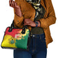 Ghana Republic Day Shoulder Handbag Black Star Square - Grunge Style
