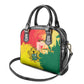Ghana Republic Day Shoulder Handbag Black Star Square - Grunge Style