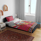 Maasai Adumu Dance Bedding Set Shuka Pattern - Kenya Safari