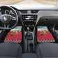 Maasai Adumu Dance Car Mats Shuka Pattern - Kenya Safari