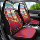 Maasai Adumu Dance Car Seat Cover Shuka Pattern - Kenya Safari