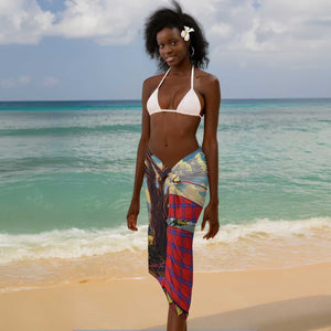Maasai Adumu Dance Sarong Shuka Pattern - Kenya Safari