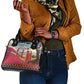Maasai Adumu Dance Shoulder Handbag Shuka Pattern - Kenya Safari