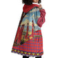 Maasai Adumu Dance Wearable Blanket Hoodie Shuka Pattern - Kenya Safari