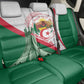 Algeria Independence Day Back Car Seat Cover Coat Of Arms With Maqam Echahid