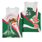 Algeria Independence Day Basketball Jersey Coat Of Arms With Maqam Echahid - African Pride