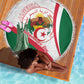 Algeria Independence Day Beach Blanket Coat Of Arms With Maqam Echahid
