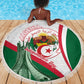 Algeria Independence Day Beach Blanket Coat Of Arms With Maqam Echahid