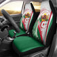 Algeria Independence Day Car Seat Cover Coat Of Arms With Maqam Echahid