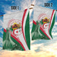 Algeria Independence Day Garden Flag Coat Of Arms With Maqam Echahid