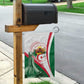 Algeria Independence Day Garden Flag Coat Of Arms With Maqam Echahid
