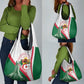 Algeria Independence Day Grocery Bag Coat Of Arms With Maqam Echahid