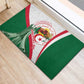 Algeria Independence Day Rubber Doormat Coat Of Arms With Maqam Echahid