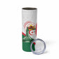 Algeria Independence Day Skinny Tumbler Coat Of Arms With Maqam Echahid