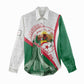 Algeria Independence Day Women Casual Shirt Coat Of Arms With Maqam Echahid