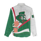 Algeria Independence Day Women Casual Shirt Coat Of Arms With Maqam Echahid