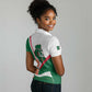 Algeria Independence Day Women Polo Shirt Coat Of Arms With Maqam Echahid