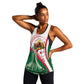 Algeria Independence Day Women Racerback Tank Coat Of Arms With Maqam Echahid