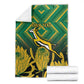 South Africa Rugby Custom Blanket Go Springboks Go