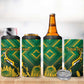 South Africa Rugby Custom 4 in 1 Can Cooler Tumbler Go Springboks Go