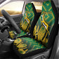 South Africa Rugby Custom Car Seat Cover Go Springboks Go