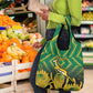 South Africa Rugby Custom Grocery Bag Go Springboks Go