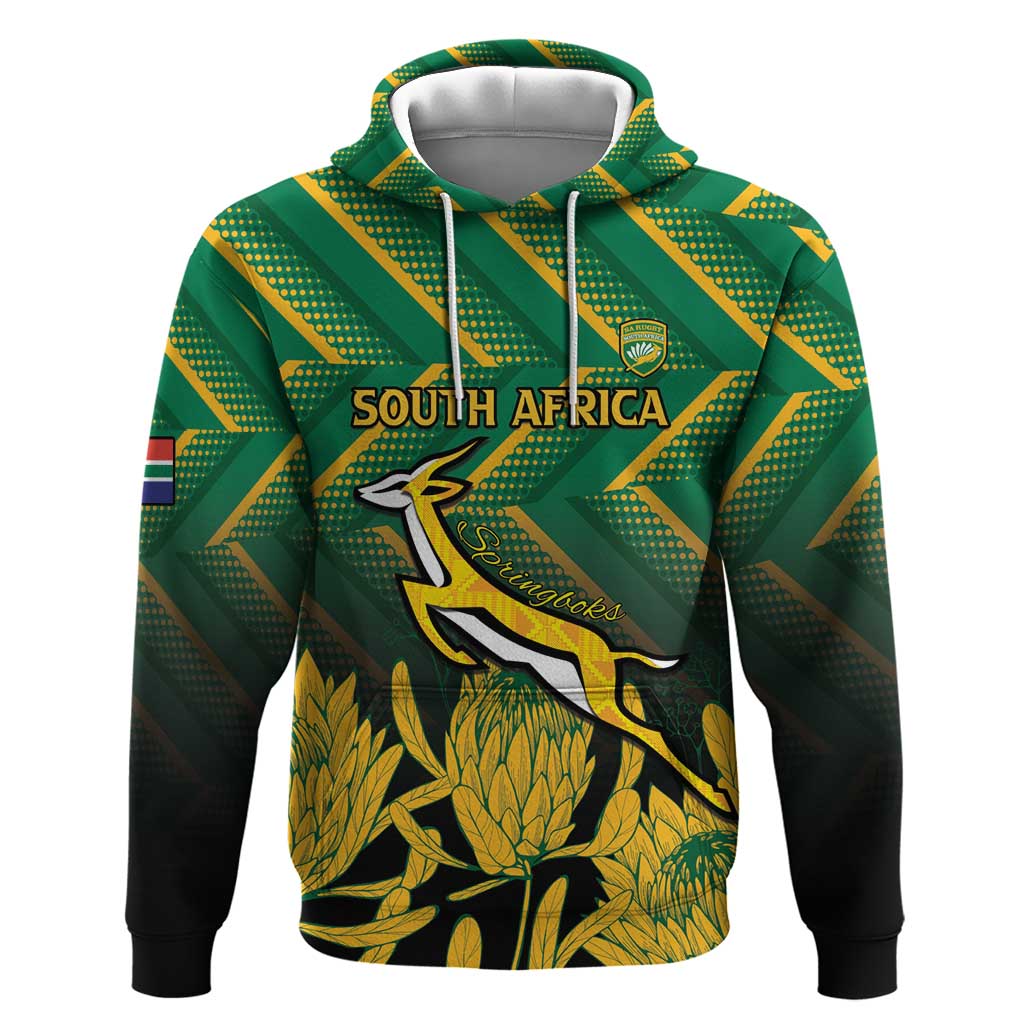 South Africa Rugby Custom Hoodie Go Springboks Go