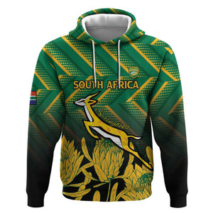 South Africa Rugby Custom Hoodie Go Springboks Go