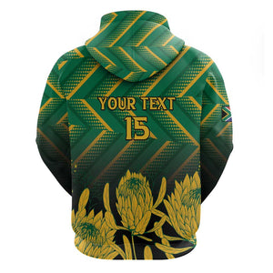 South Africa Rugby Custom Hoodie Go Springboks Go